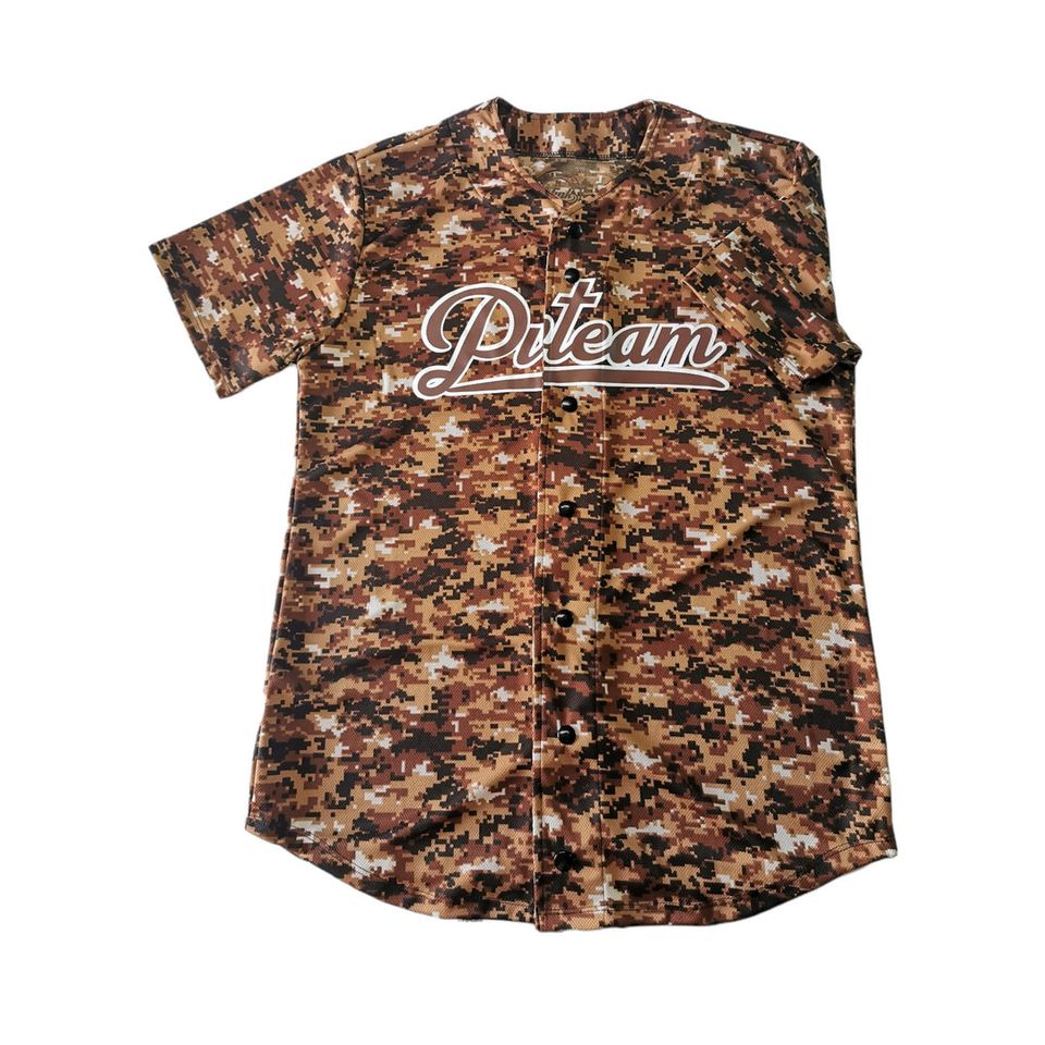 Jersey Béisbol Camuflajeado 2XG-4XG