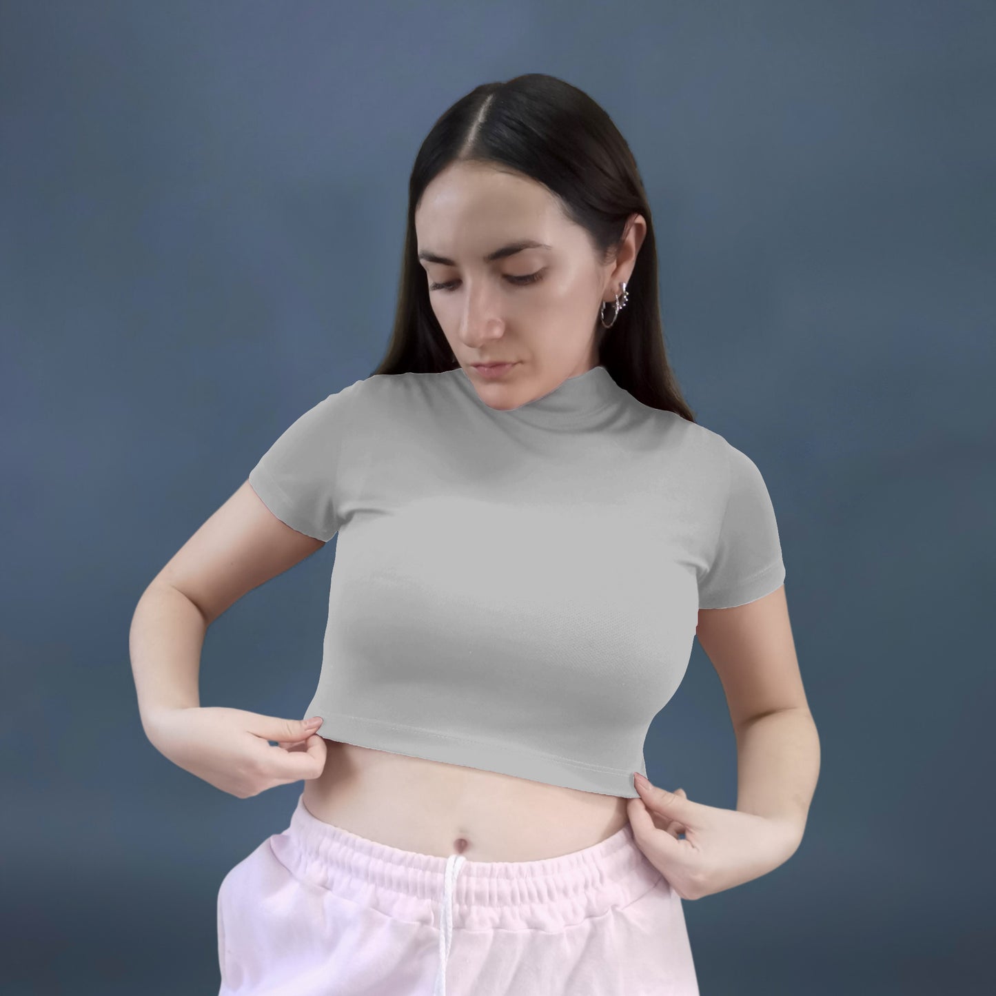 TOP DEPORTIVO MUJER GRIS