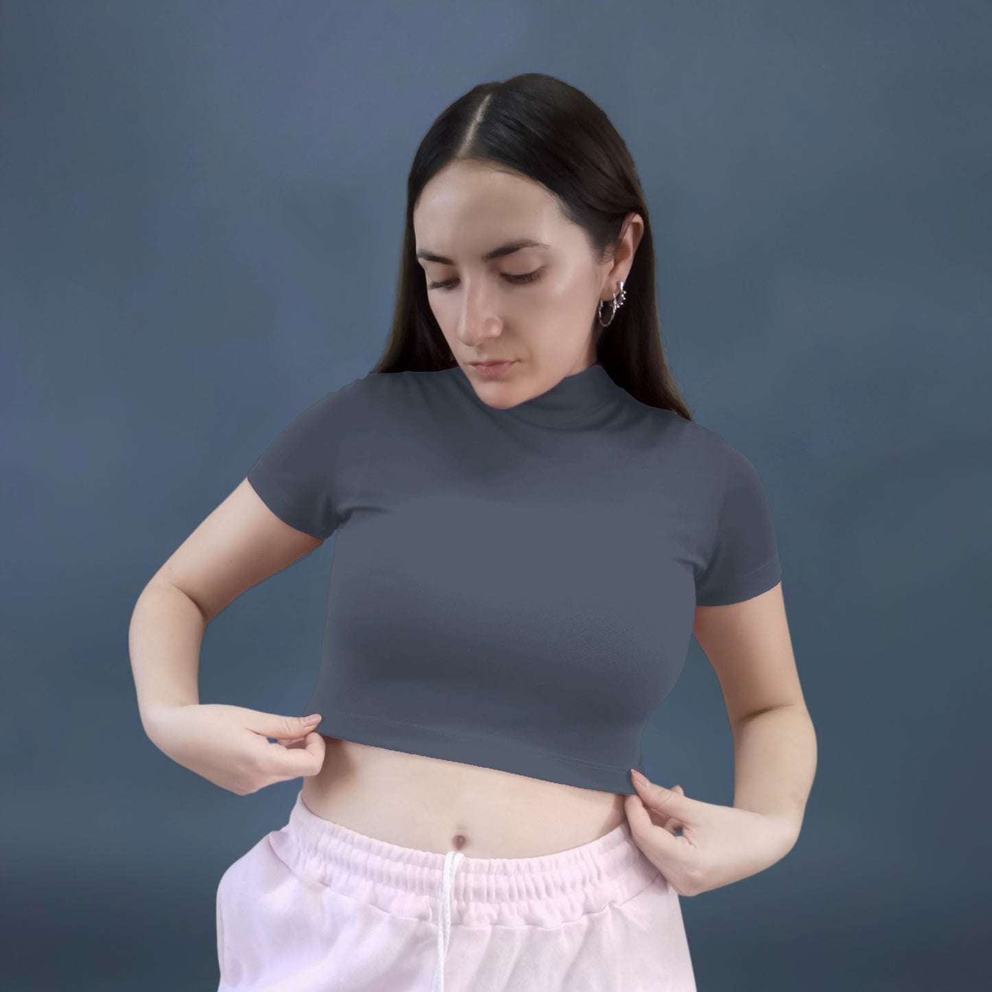 BLUSA DEPORTIVA GRIS