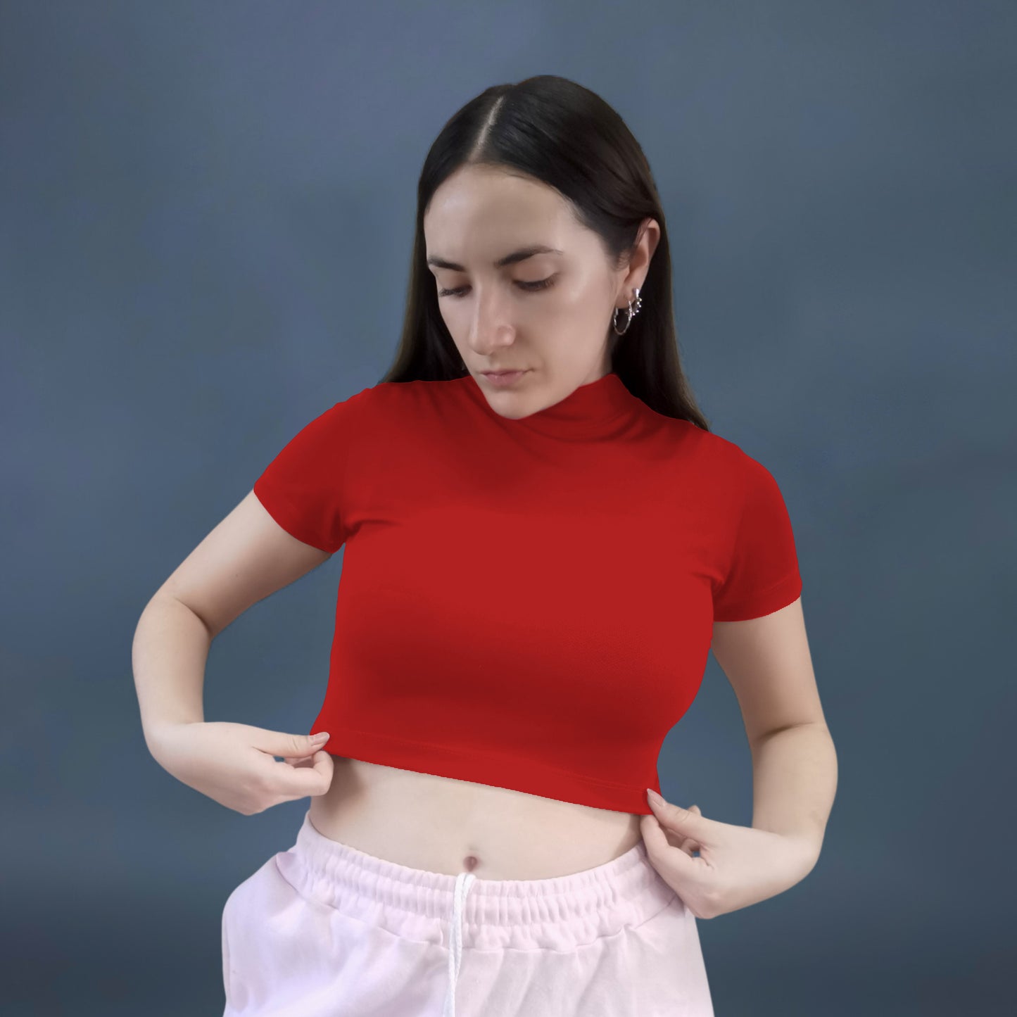 PLAYERA ROJA MUJER