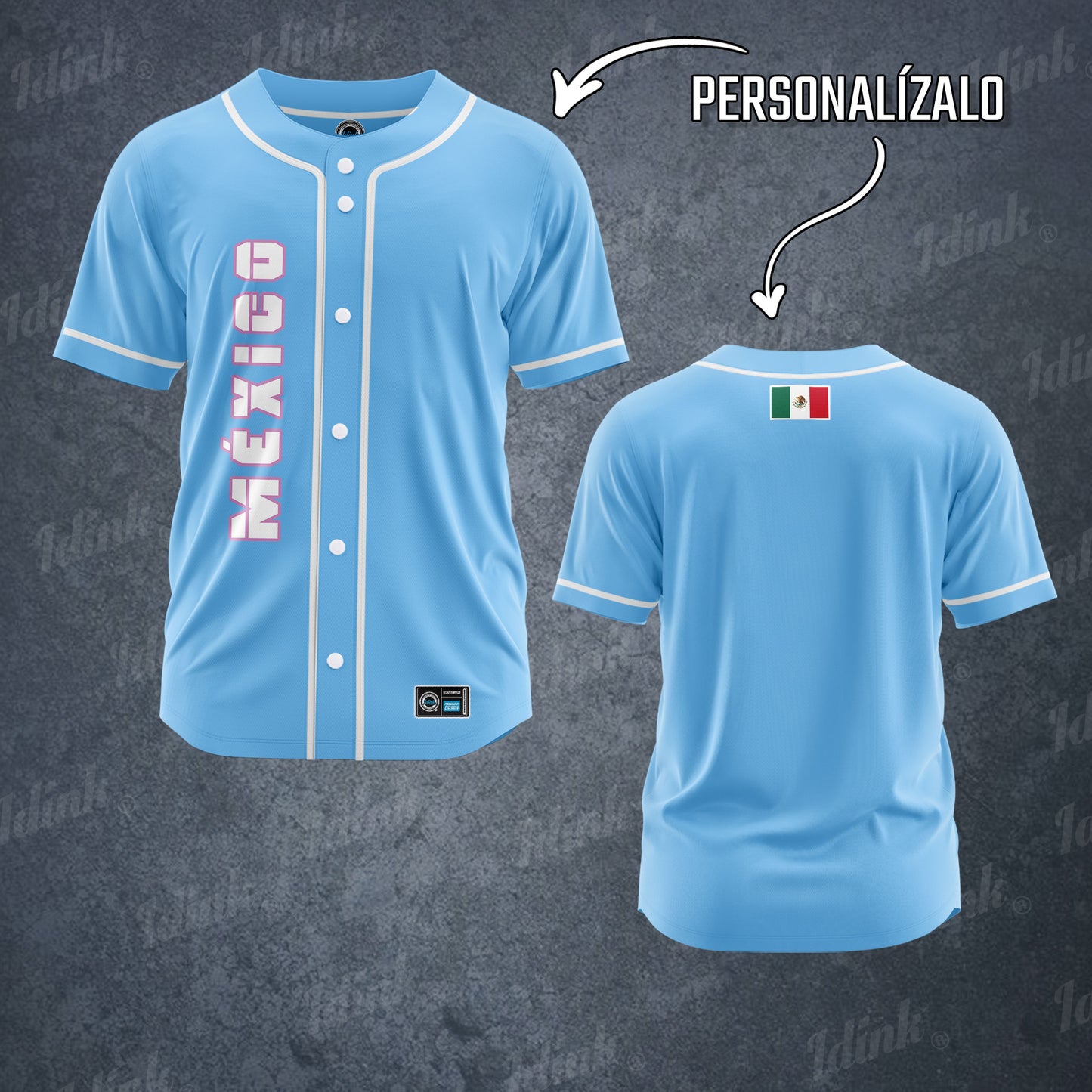 Jersey Béisbol México Blue