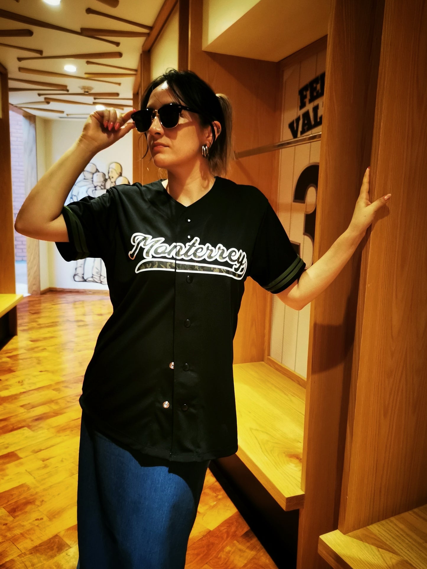 jersey beisbol dama monterrey personalizable