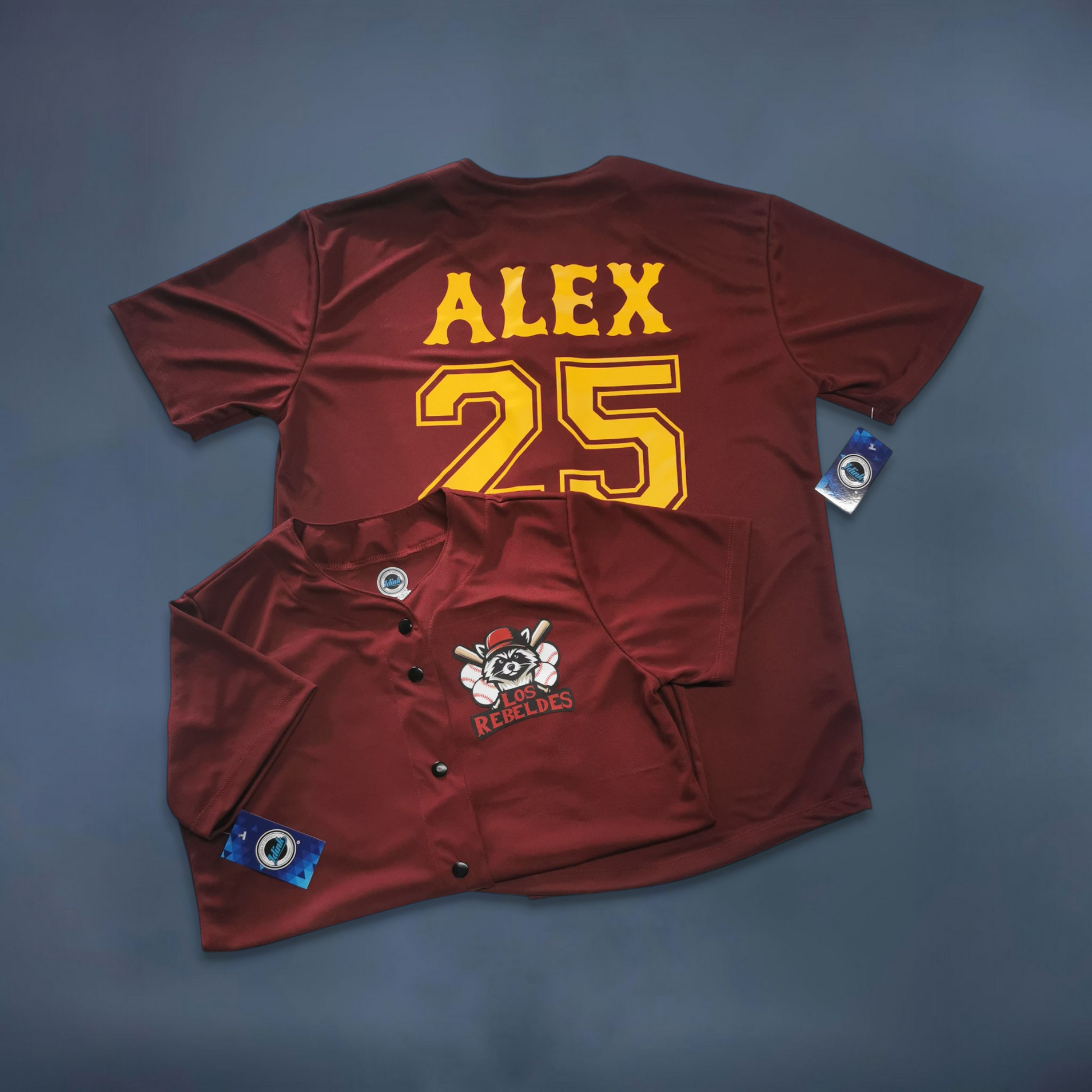 jersey beisbol tinto culiacan