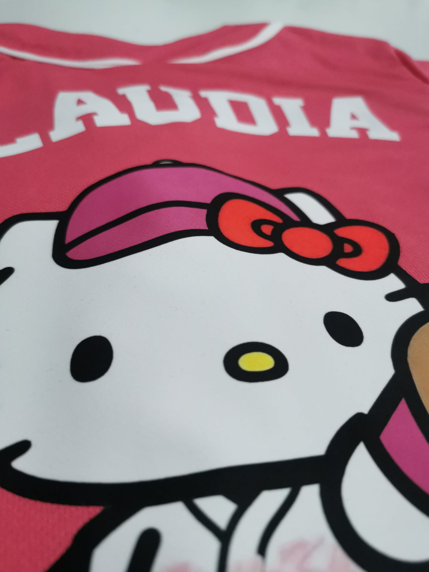 jersey beisbol rosa personalizable