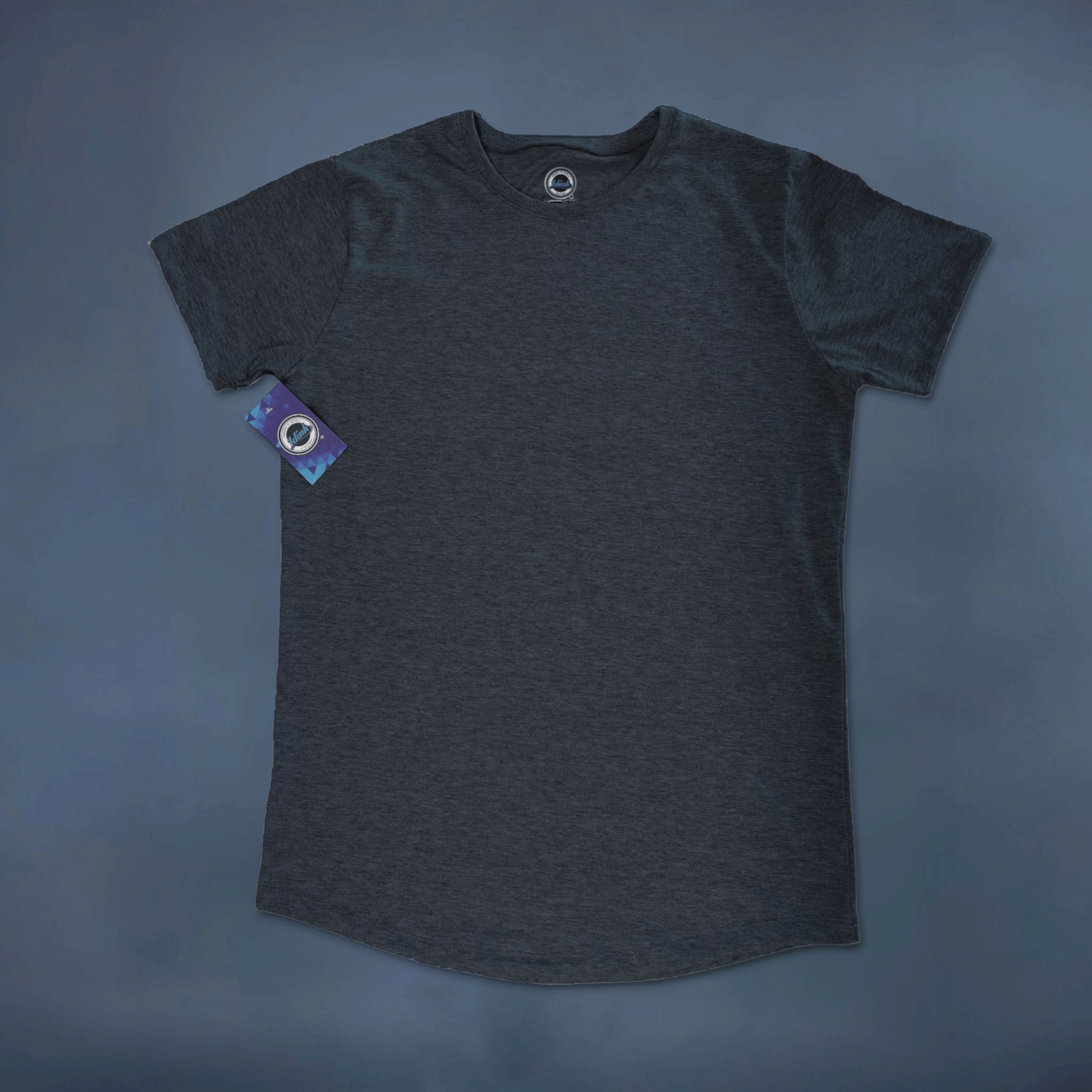 playera gris oscuro hombre