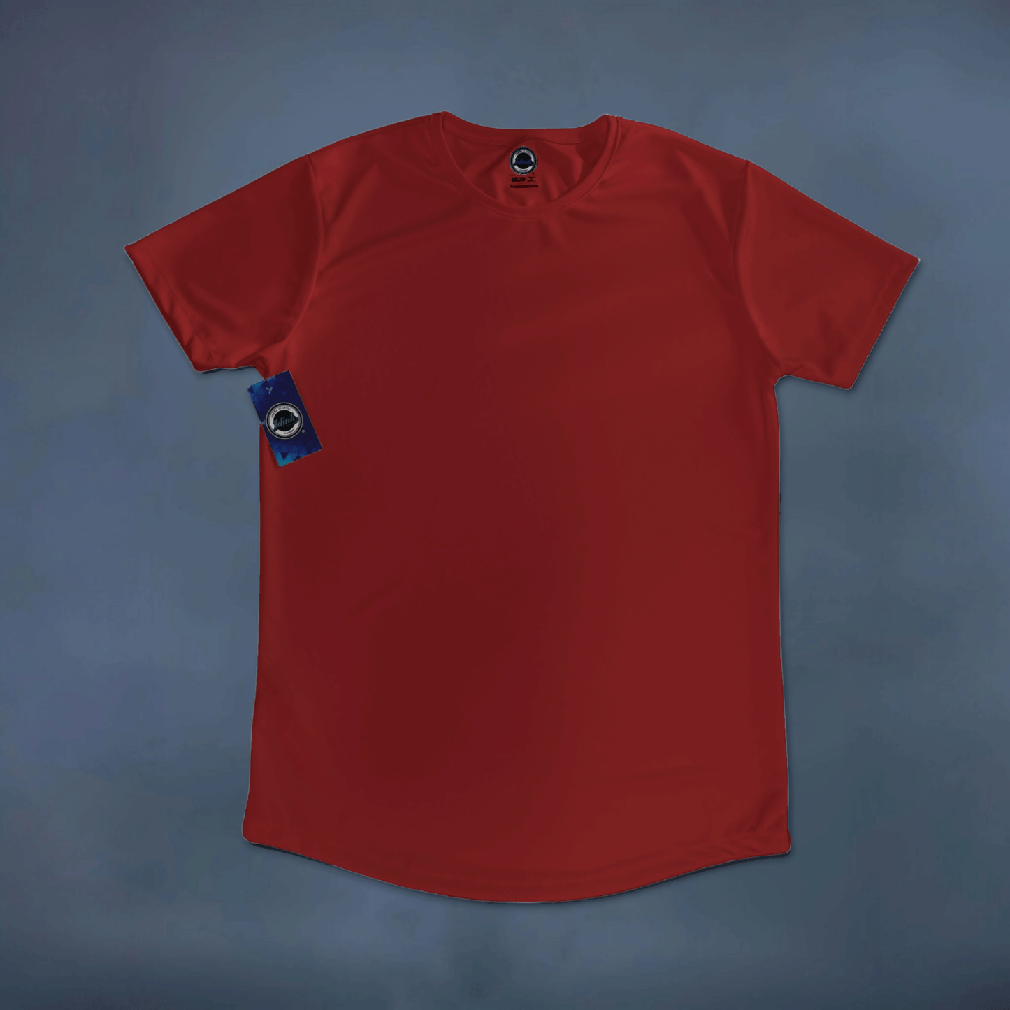 camiseta deportiva vino tinto