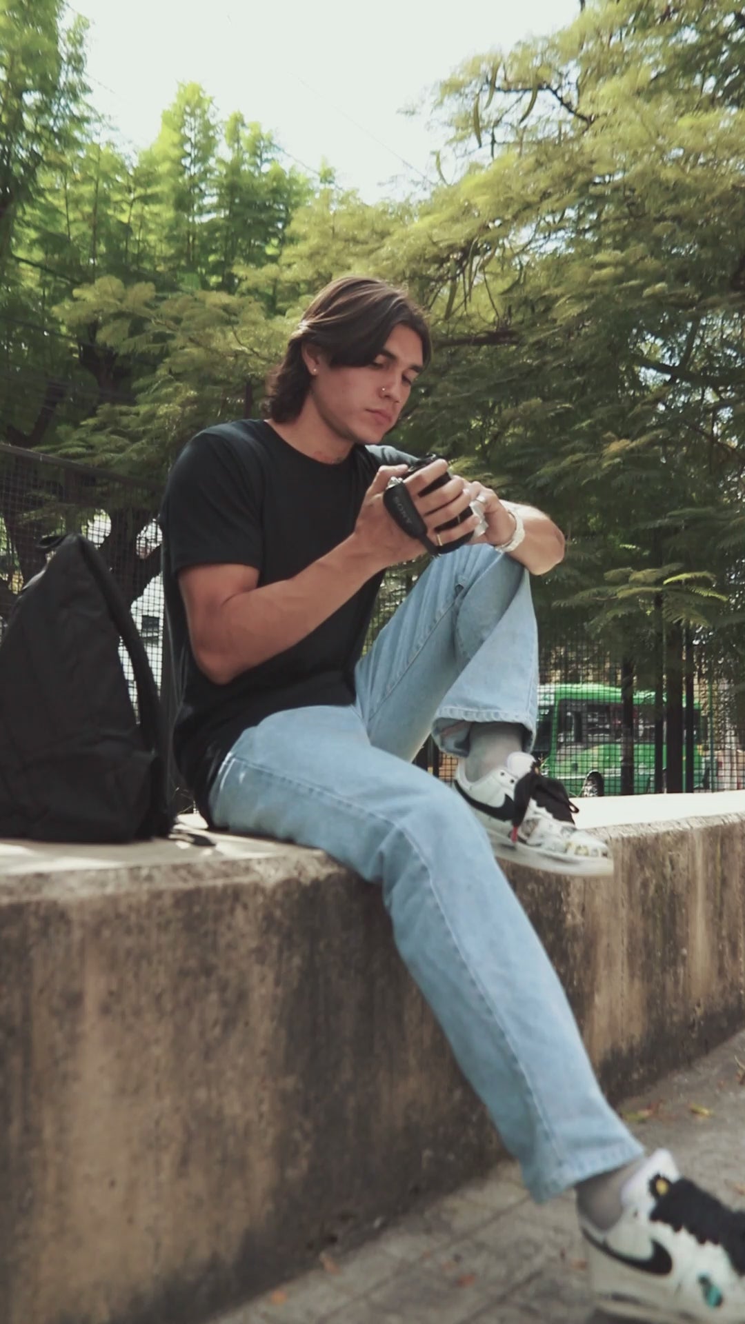 PLAYERA NEGRA CABALLERO, Camisetas Oversize, Ropa Oversize, Playeras Holgadas, Playeras de Algodon, Ropa Urbana, Street Wear, Tshirt Oversize, Camisetas largas, Playera de Moda Larga, Playeras long fit de Algodon, Playera H&M, Playera Zara, Playera con curva