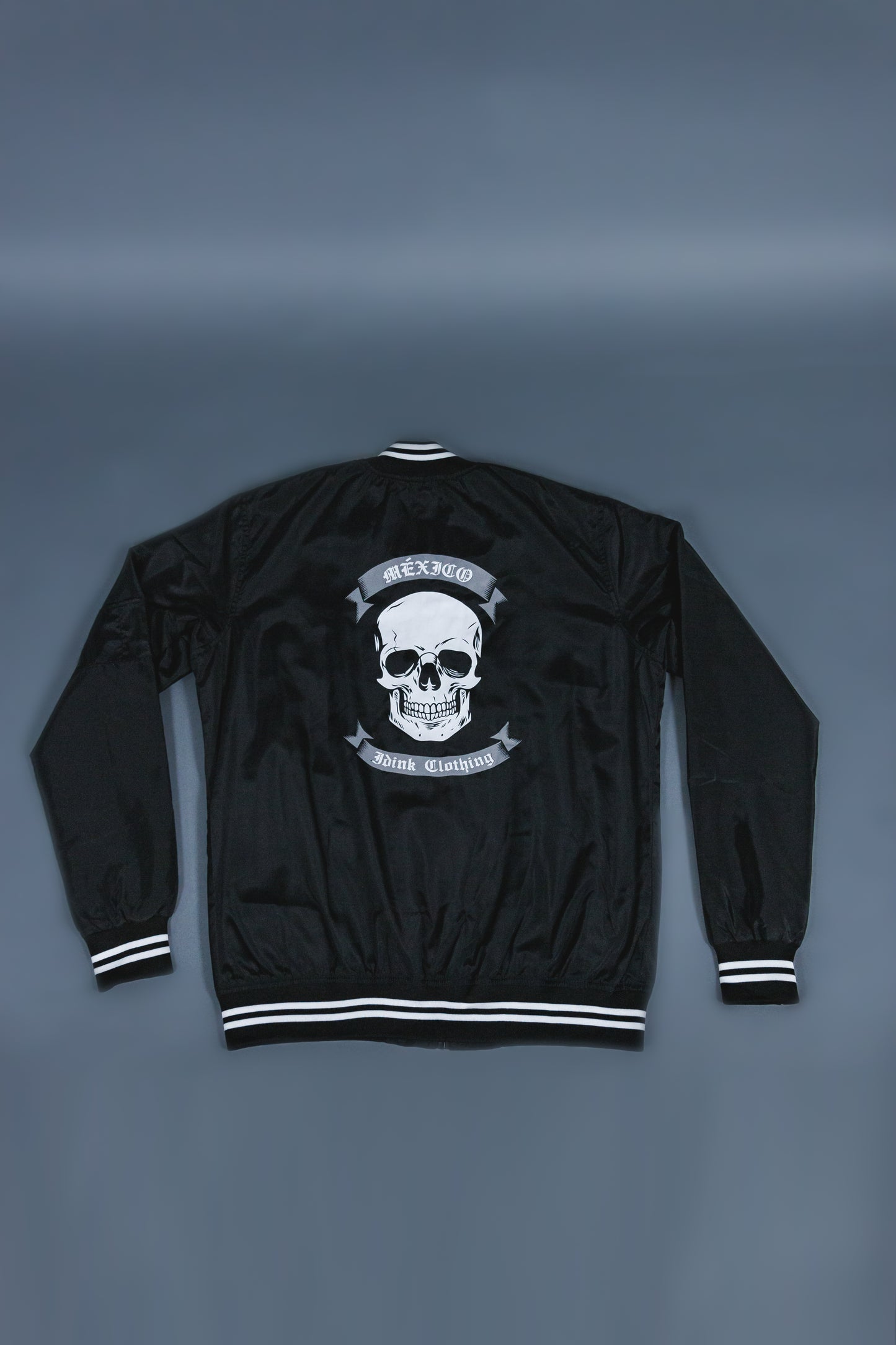 chamarra bomber negra