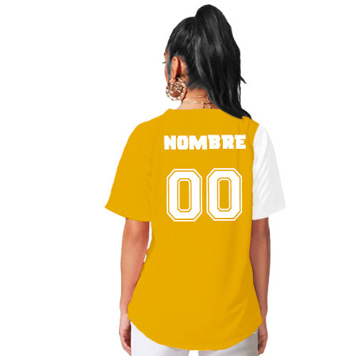 Jersey Bicolor Personalizado Dama