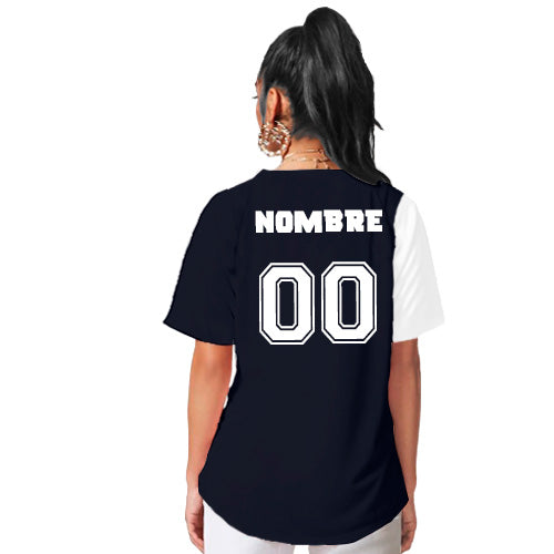 Jersey Bicolor Personalizado Dama
