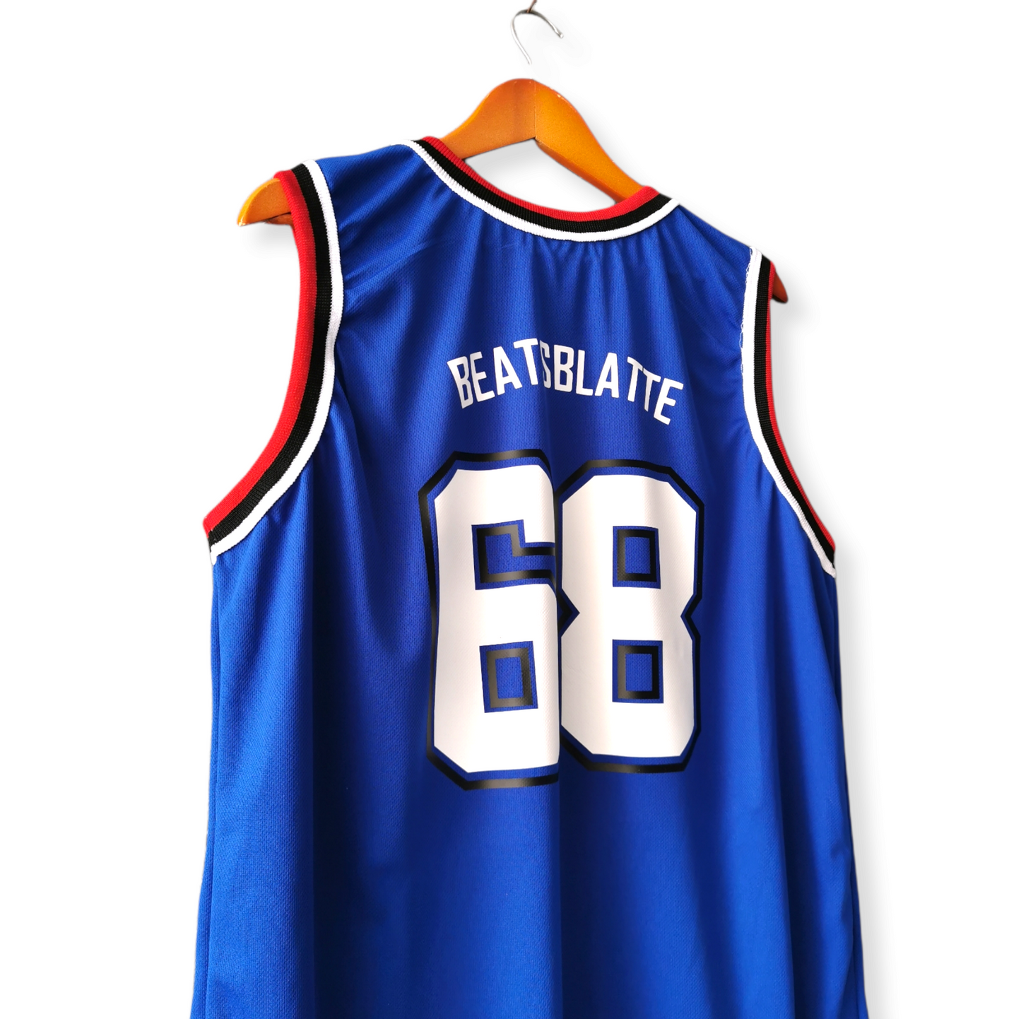 basquetbol playera jersey azul