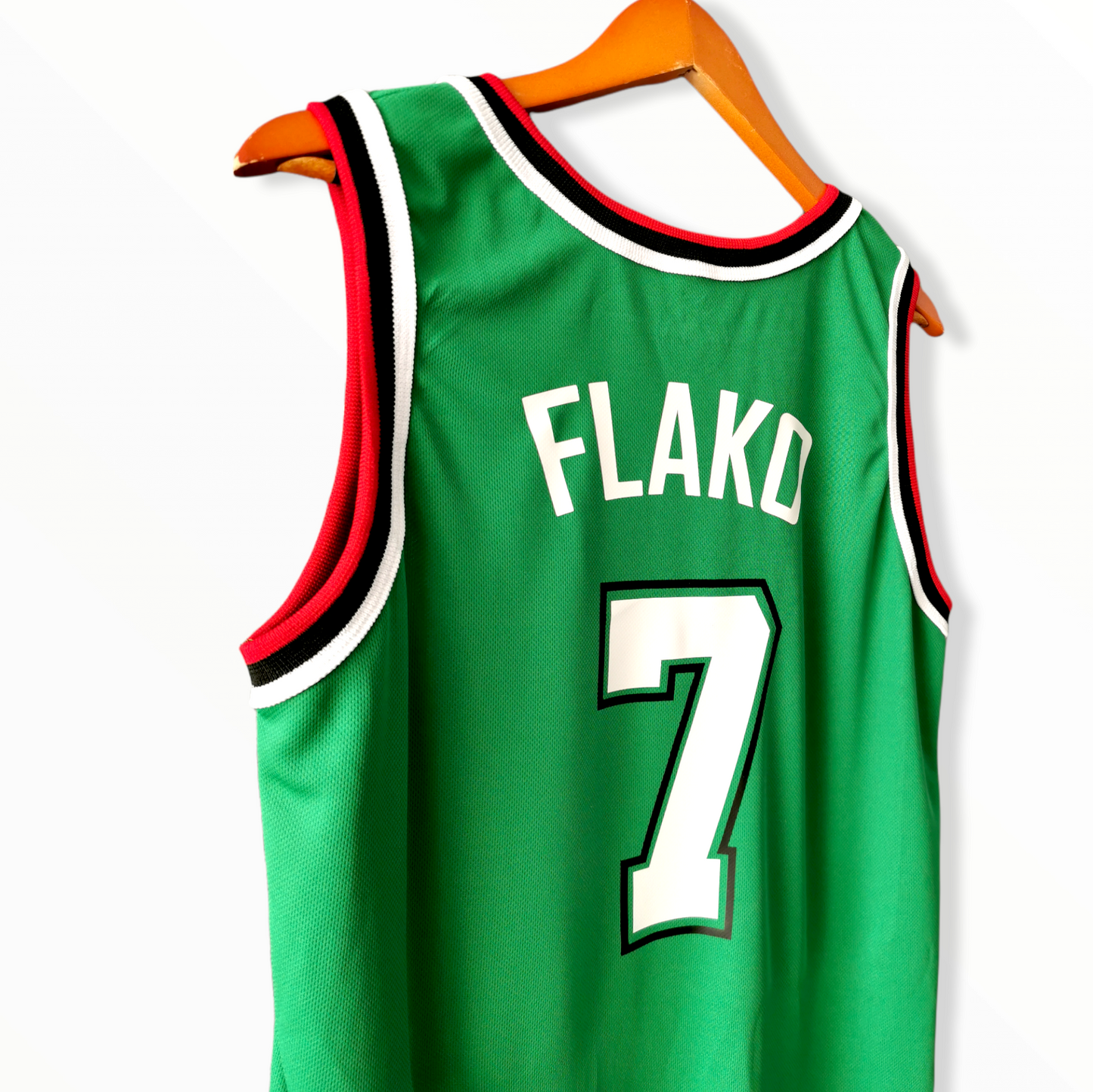playera basquetbol verde