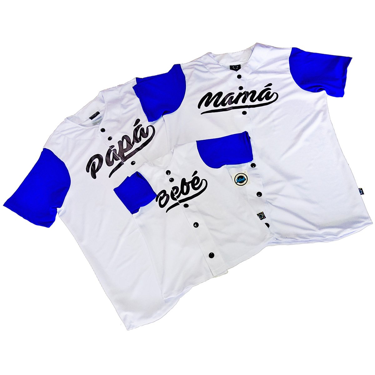 jersey blanco azul rey personalizado dama en guadalajara