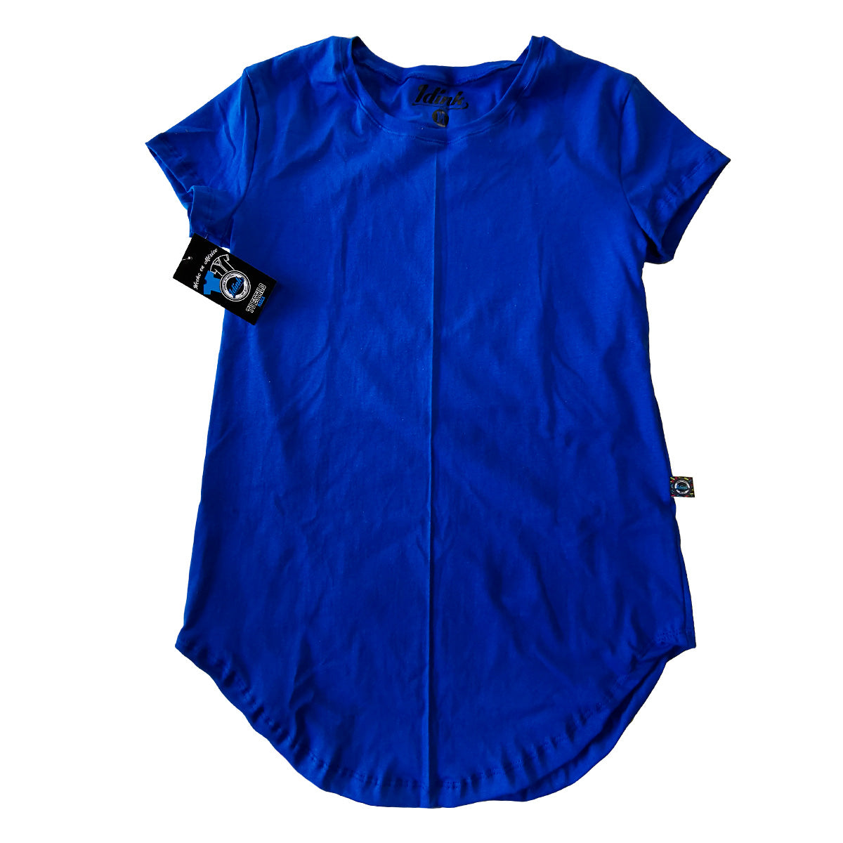 Blusa Long Fit Swag Dama Azul rey