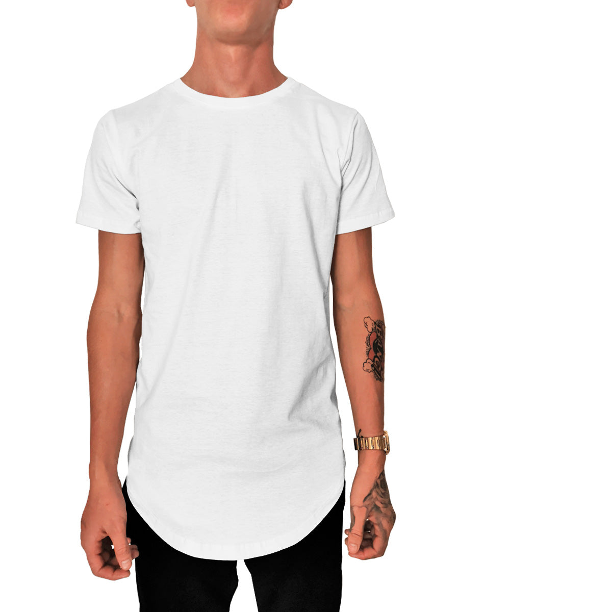 PLAYERA HOMBRE BLANCA