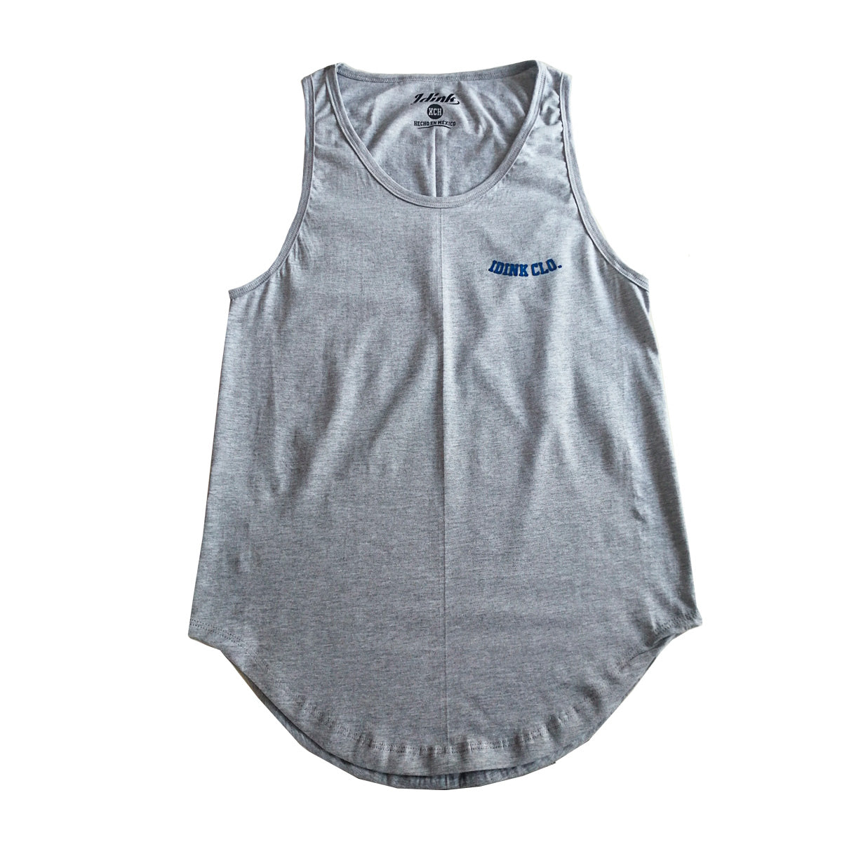 tank top gris jaspe hombre