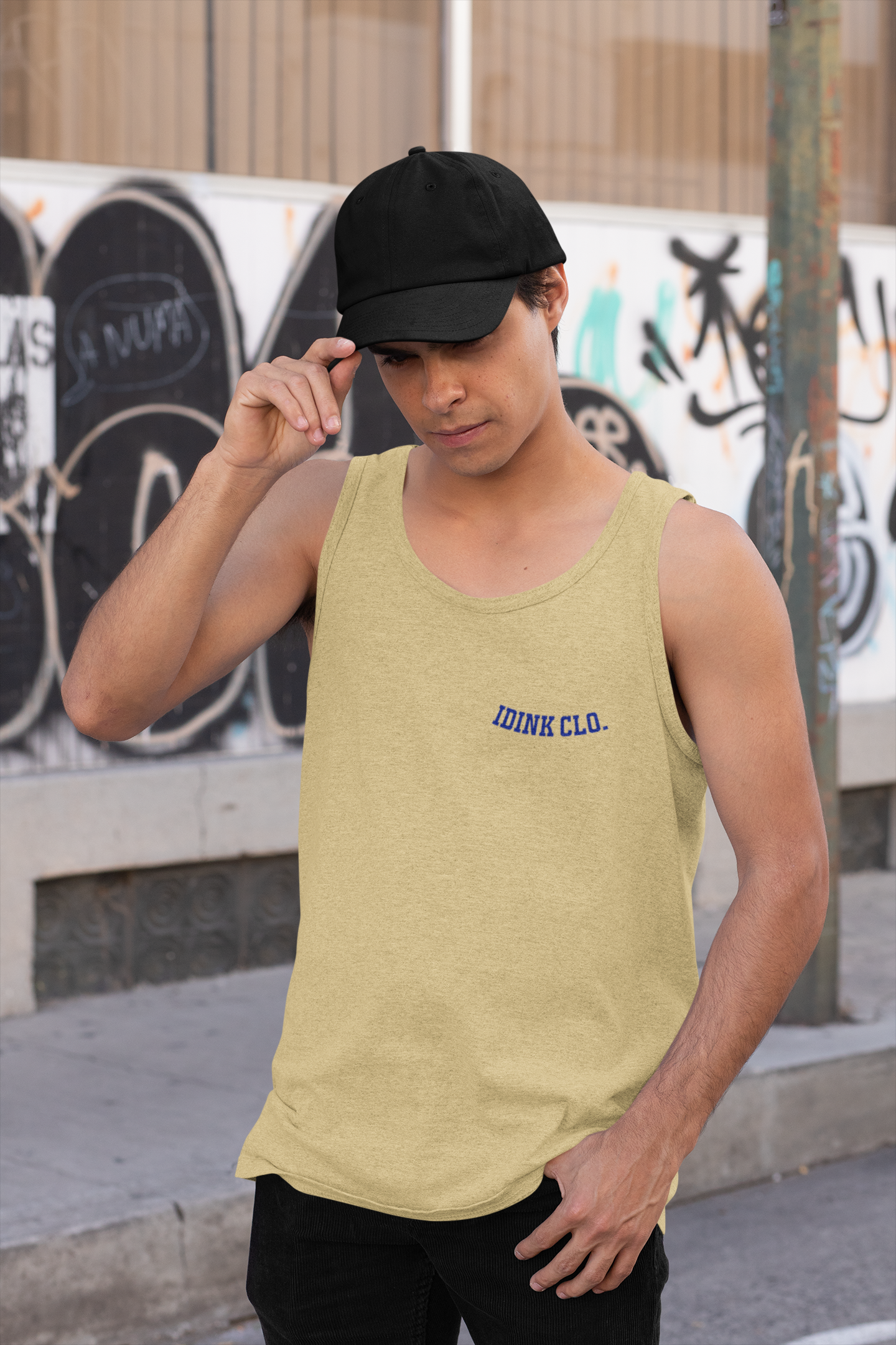 Tank top Long fit  Idink Colores Sólidos