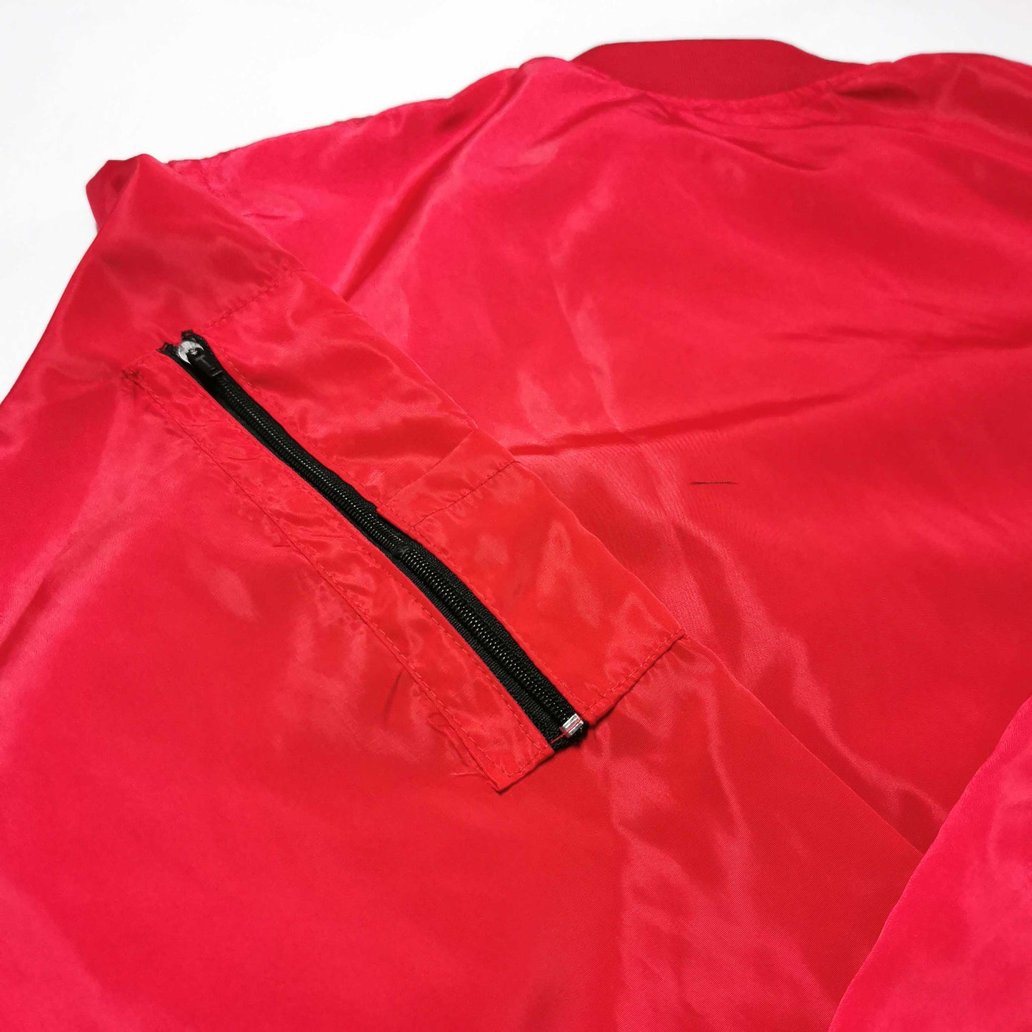 Chamarra Bomber Jacket Roja