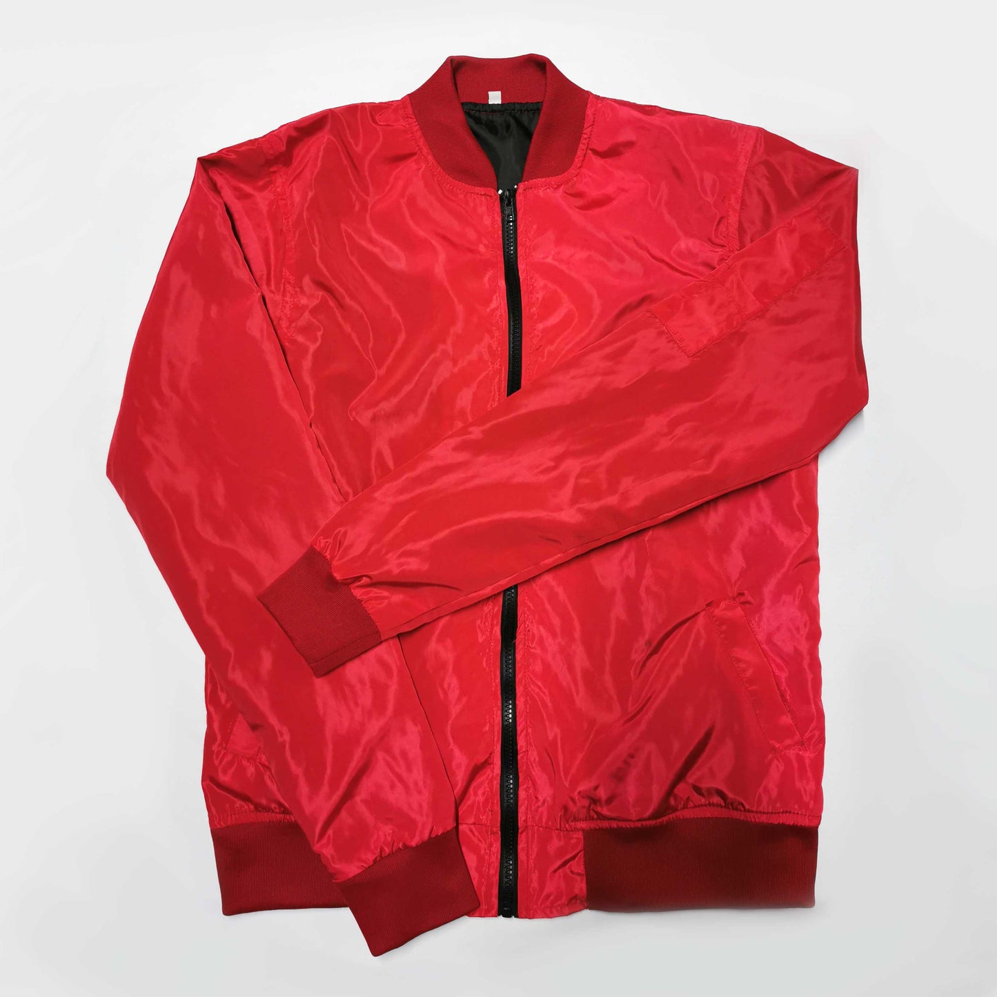 Chamarra Bomber Jacket Roja