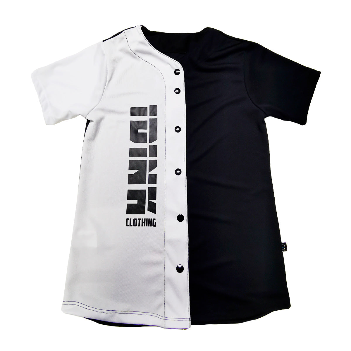 jersey camisola beisbol para mujer blanco negro personalizable