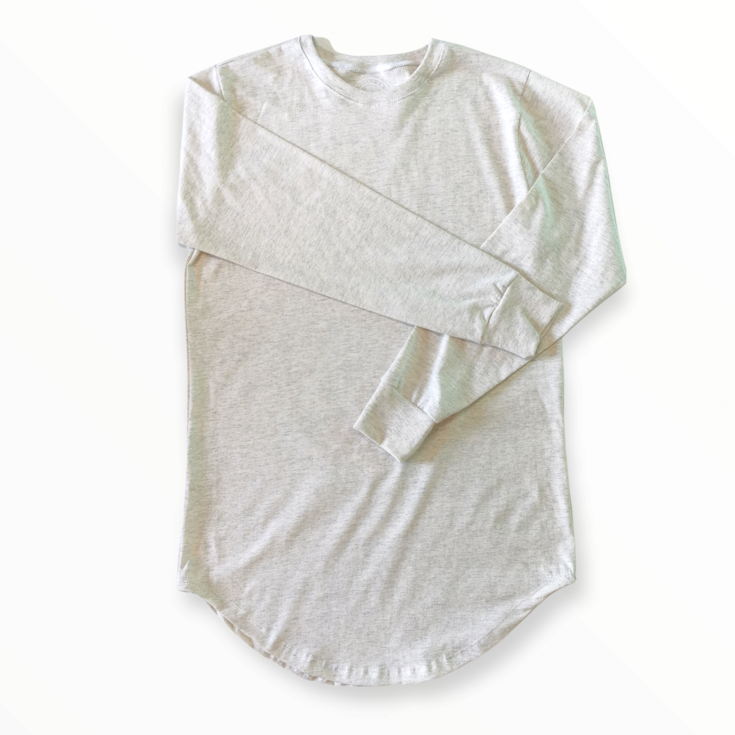 Playera Long Fit Swag Curva Manga Larga Varios Colores