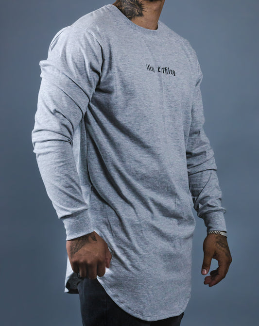 playera manga larga hombre