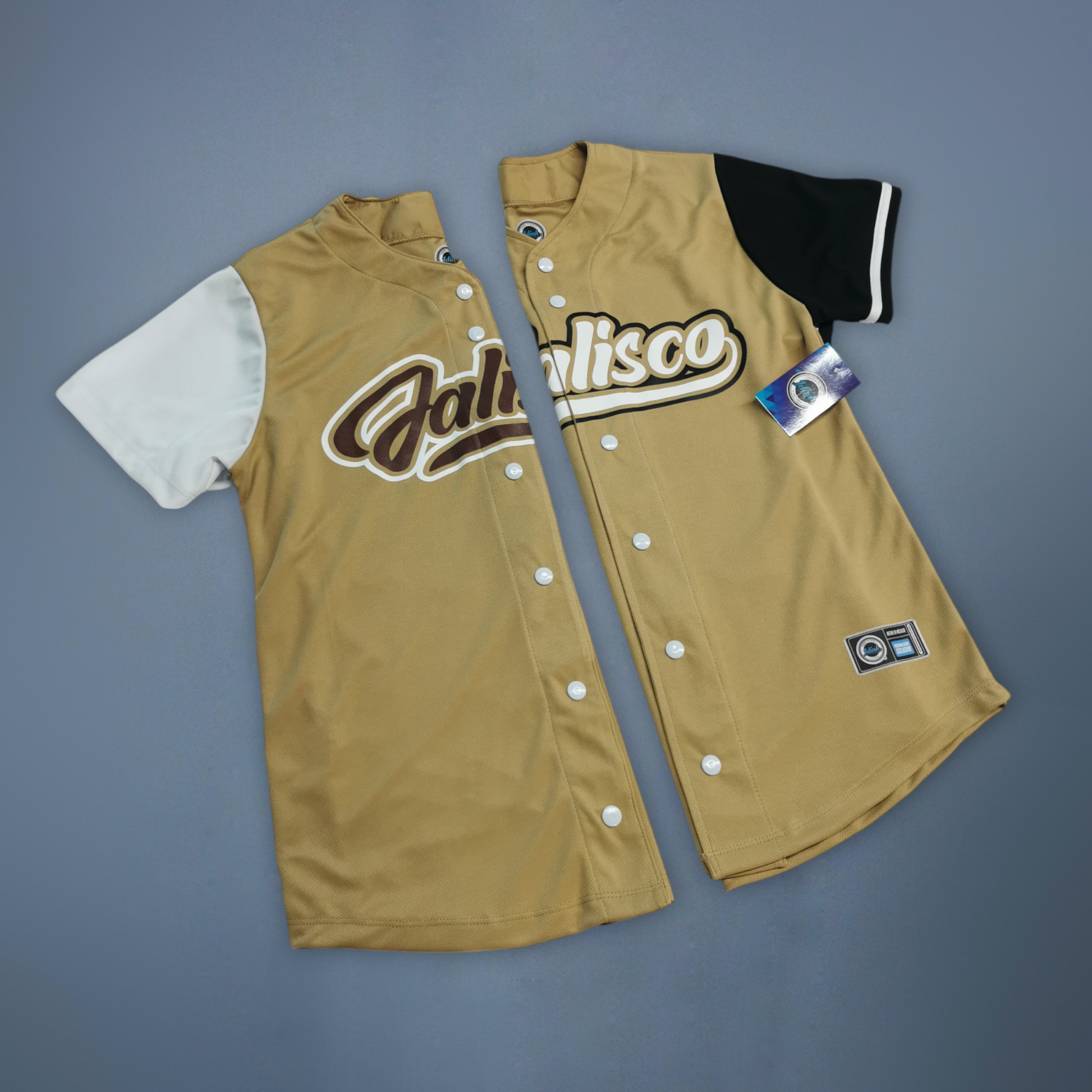 JERSEY BEISBOL JALISCO DORADO KAKI 