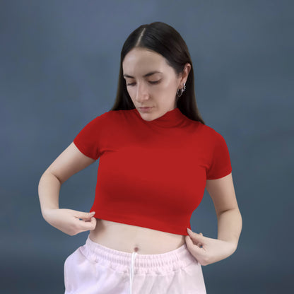 PLAYERA ROJA MUJER