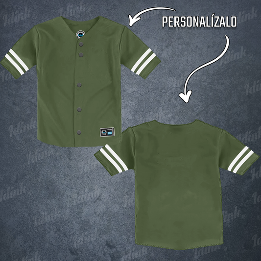 jersey beisbol niño, jersey beisbol infantil, camisola beisbol infantil, jersey beisbol personalizable, uniforme beisbol para niño