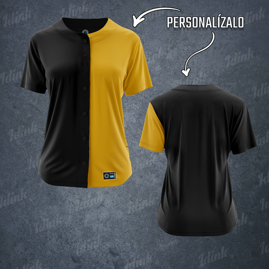 playera beisbol dama personalizada