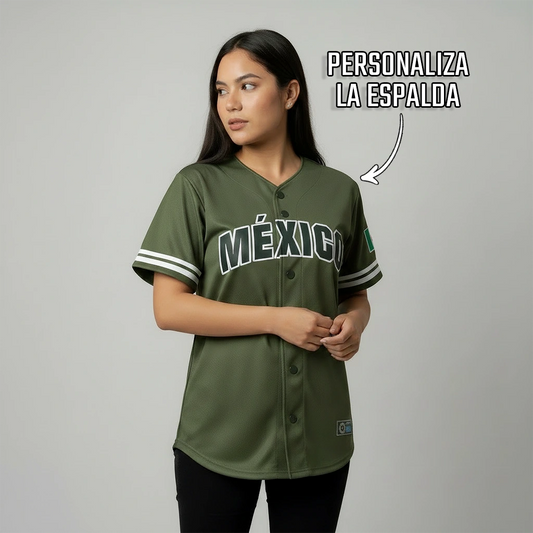 JERSEY BEISBOL PARA DAMA DE MEXICO