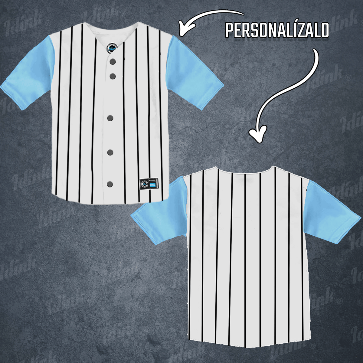 CAMISOLA PARA NIÑO PERSONALIZABLE RAYADA