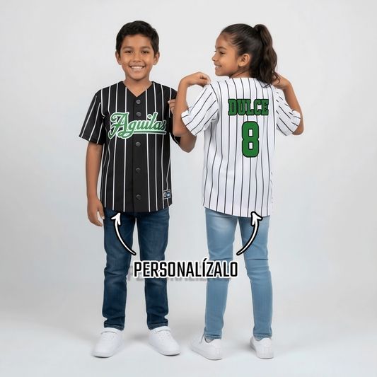 jersey beisbol para niño personalizable