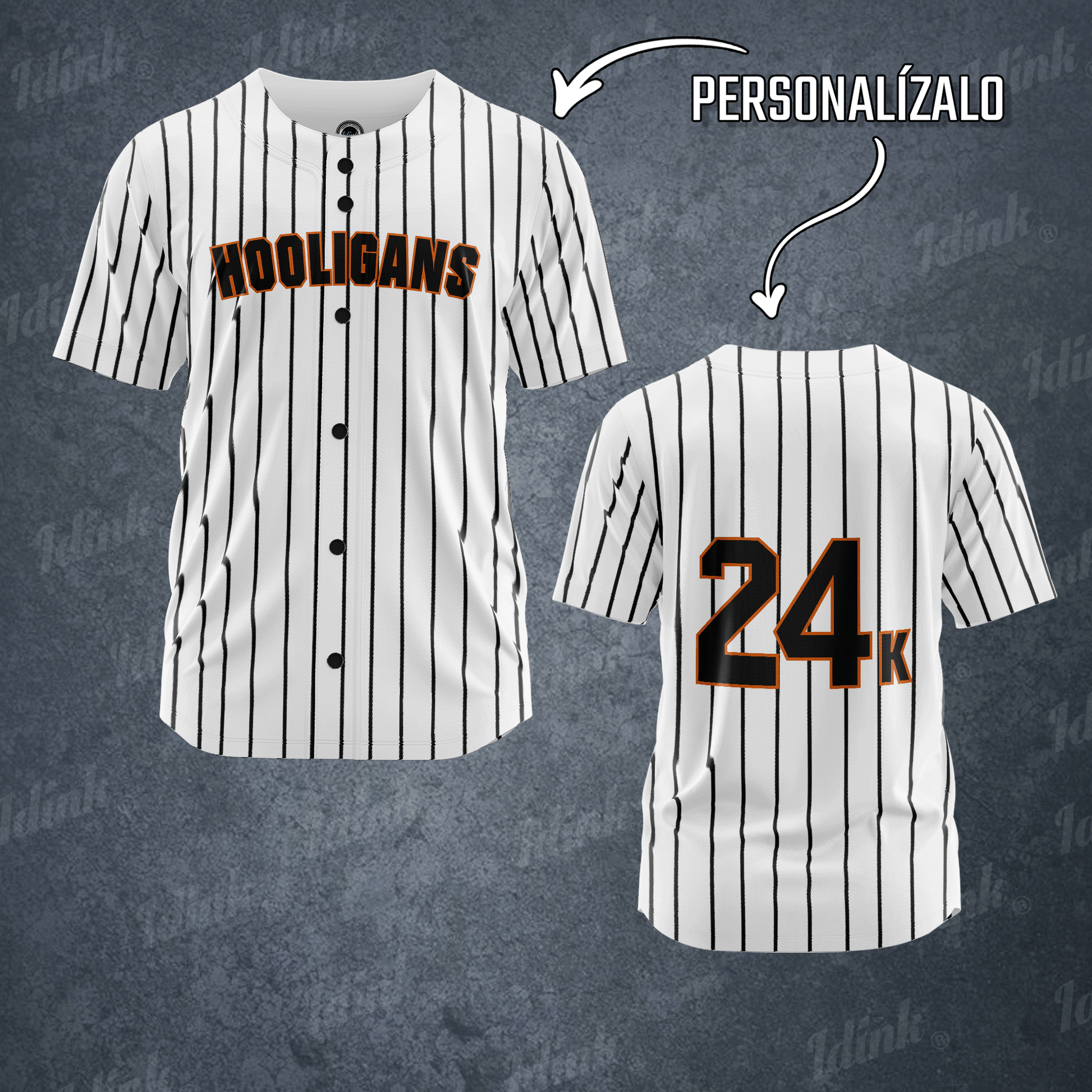 JERSEY HOOLIGANS BRUNO MARS 24K