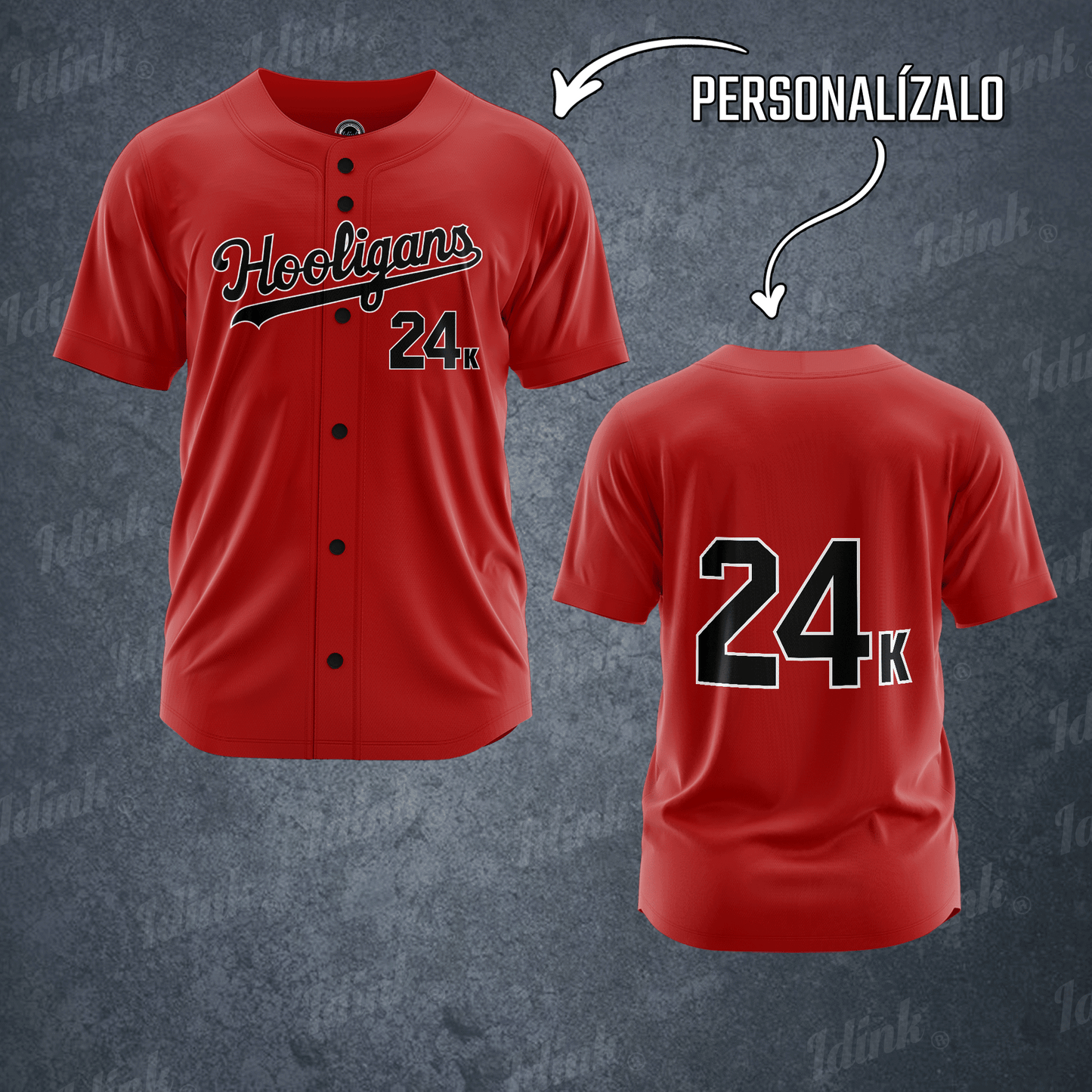 Jersey de Béisbol Hooligans