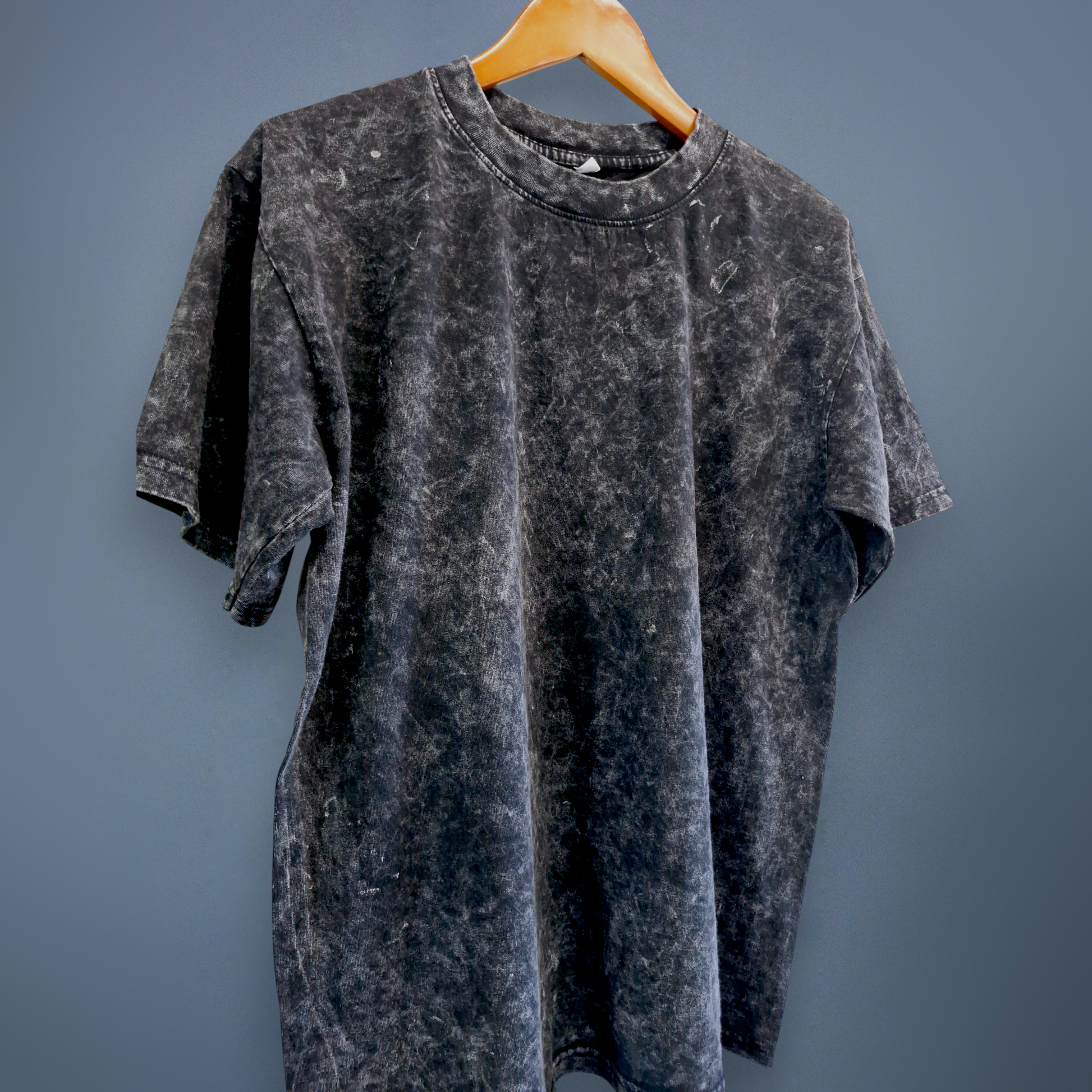 PLAYERA OVERSIZE NEGRA