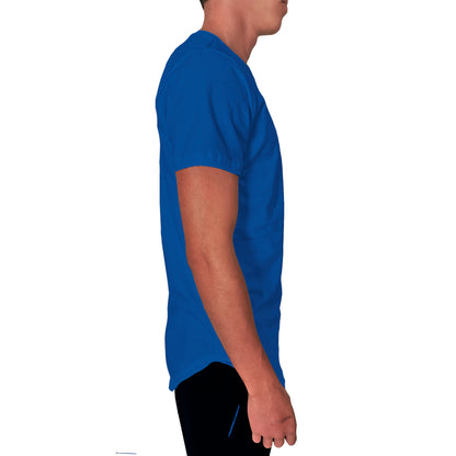 playera hombre long fit rey