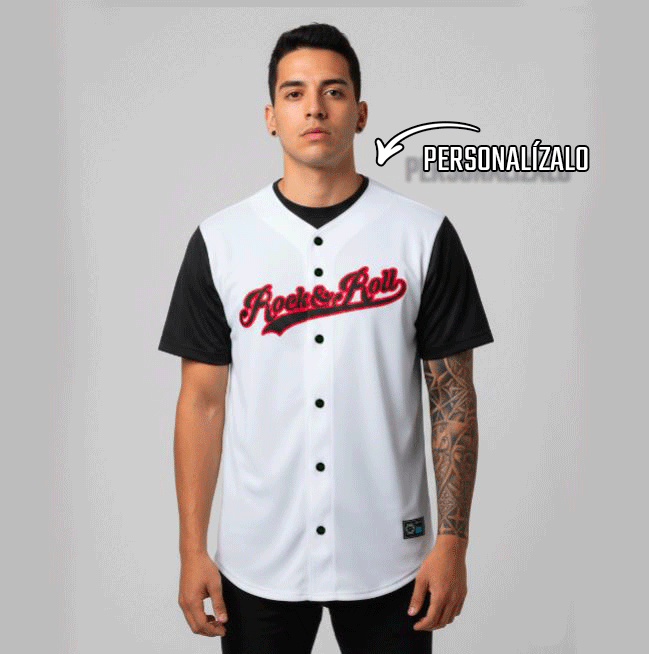 jersey beisbol para hombre personalizable