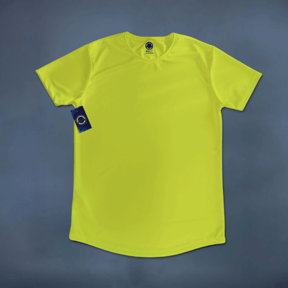 playera para gym amarilla neon