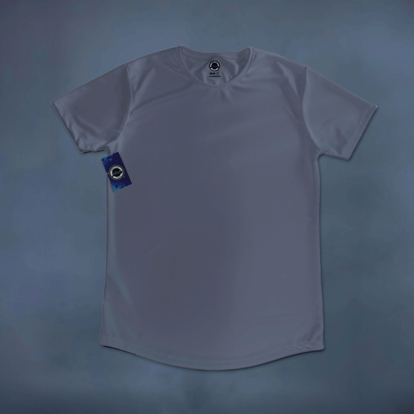 playera deportiva gris manga corta