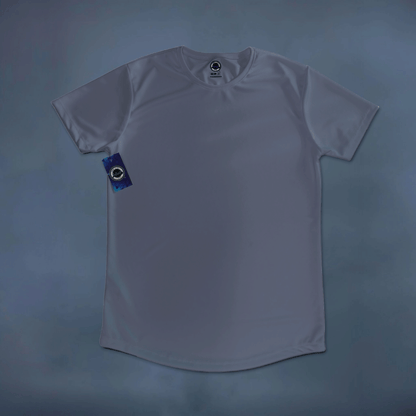 playera deportiva gris manga corta