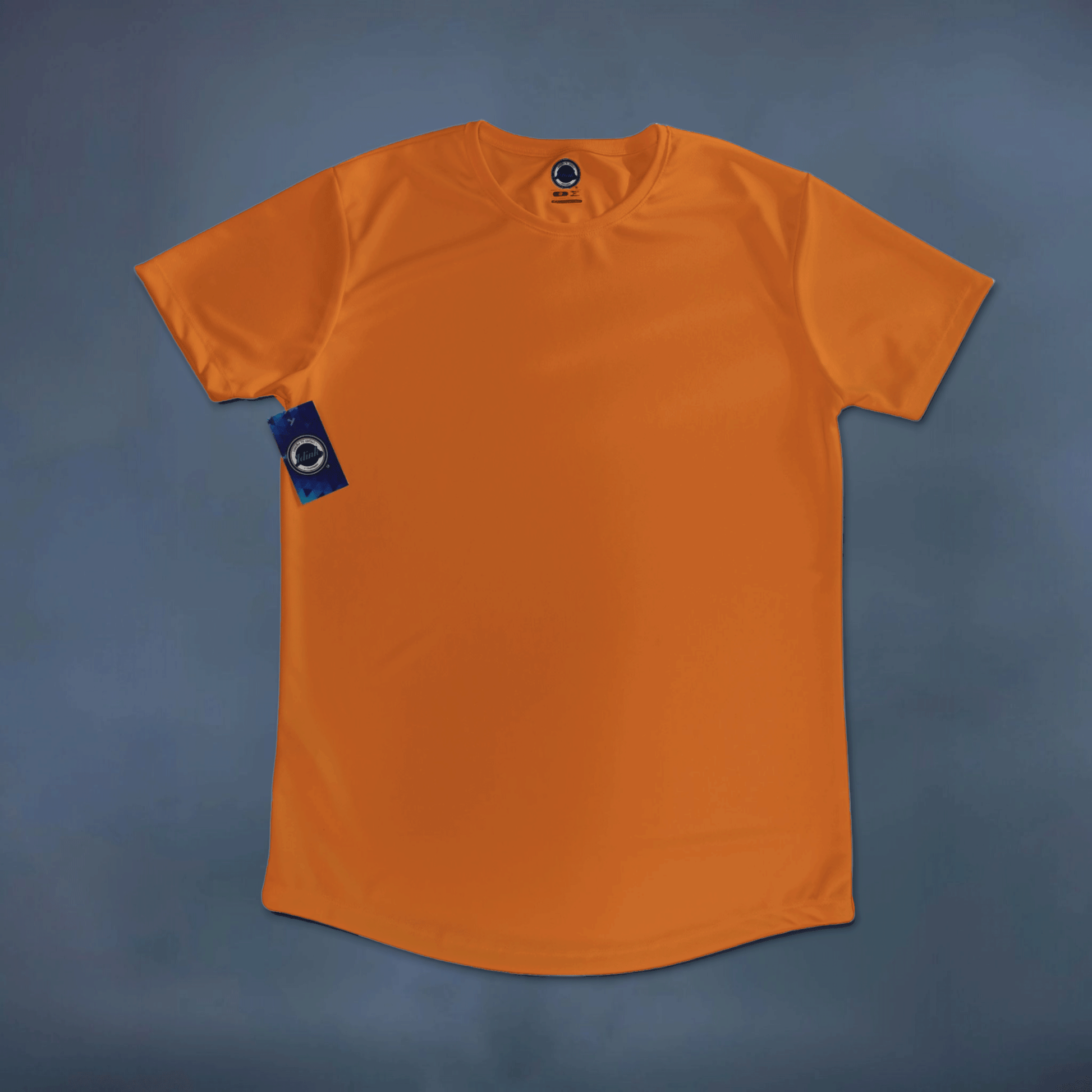 playera deportiva para gym naranja
