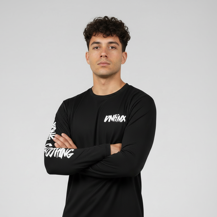 playera manga larga deportiva