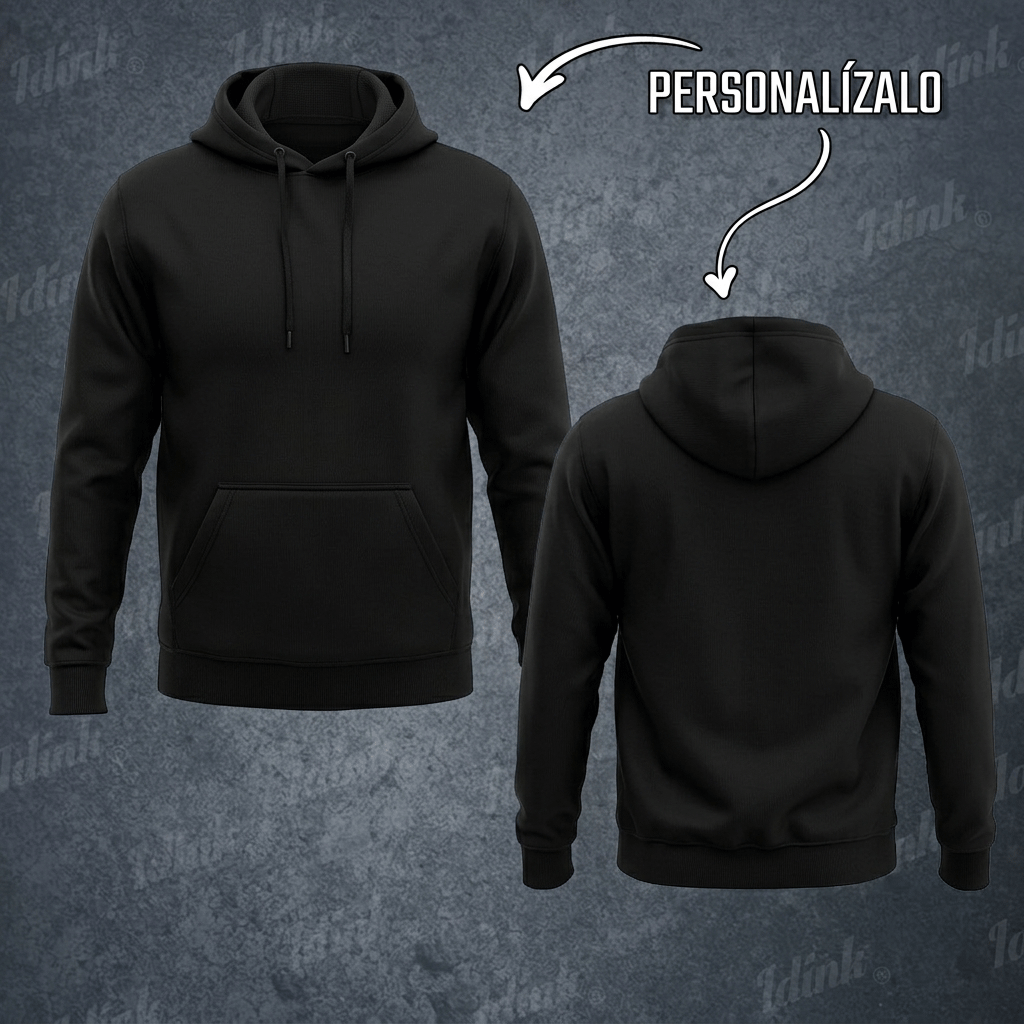 sudadera con gorro personalizable