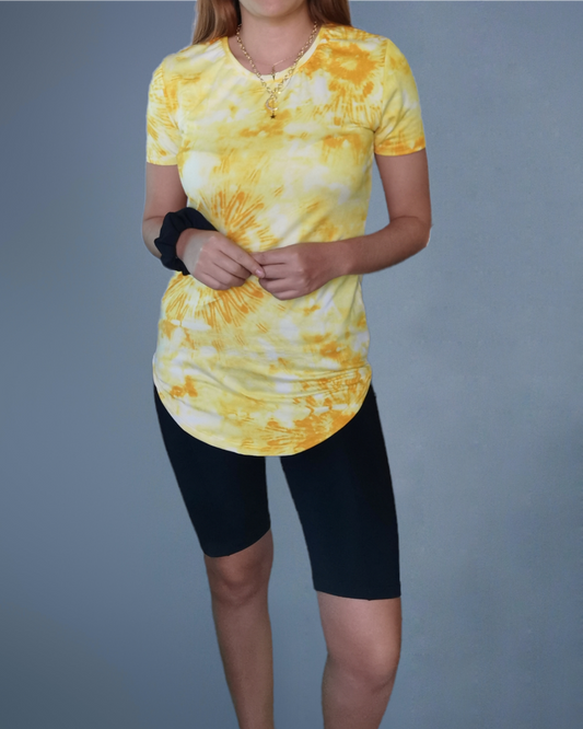 Blusa dama tye dye mexico long deportiva