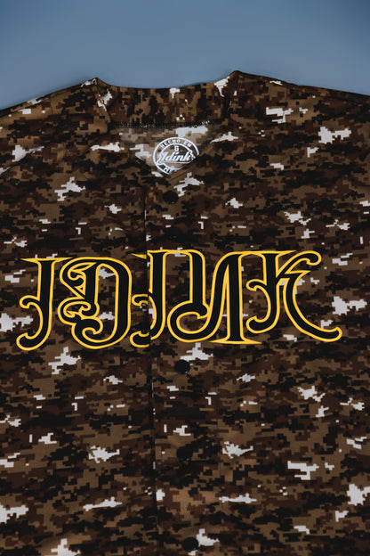 Jersey Beisbol Camuflaje Brown