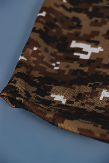 Jersey Beisbol Camuflaje Brown