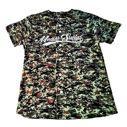 Jersey béisbol baseball camuflaje personalizado