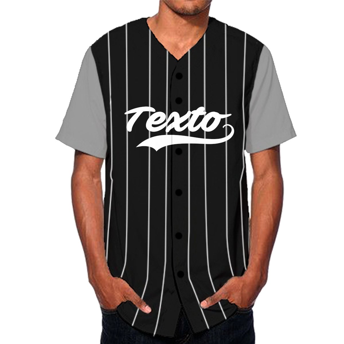 Camiseta béisbol rayas best sale