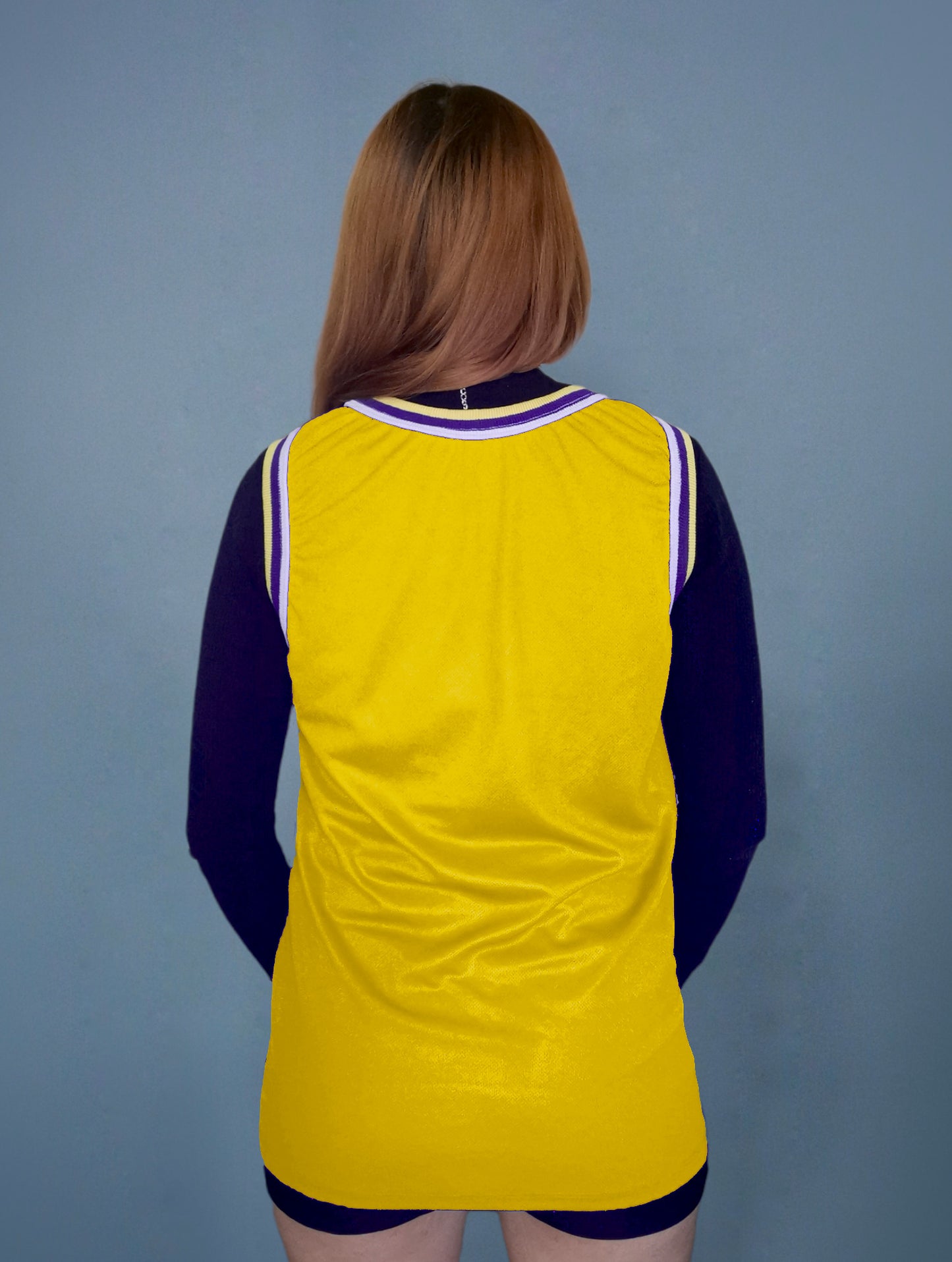 playera lakers dama amarillo